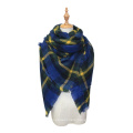 Plaid Blanket Scarf Women Oversized Tartan Scarves Long Shawl Wraps